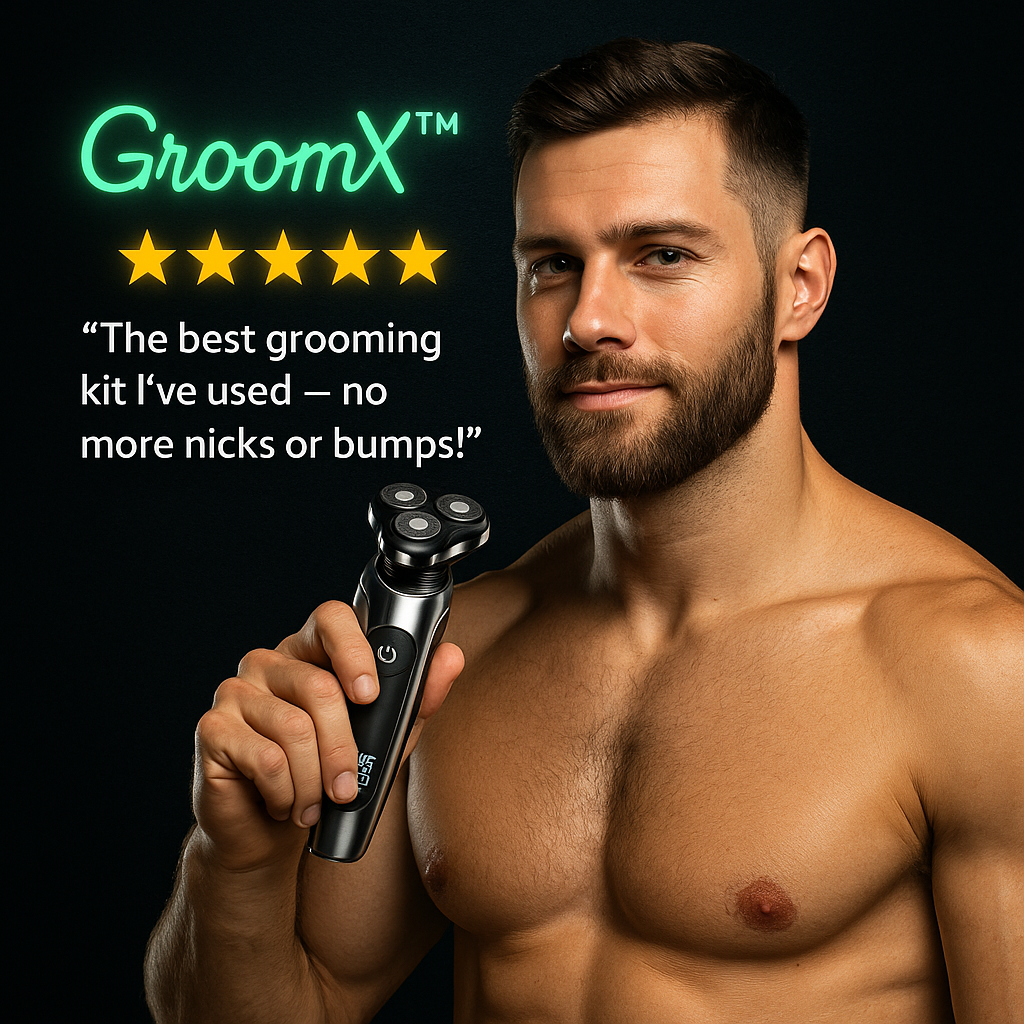 Review - groomer reports no more nicks or bumps using GroomX 5-in-1 shaver